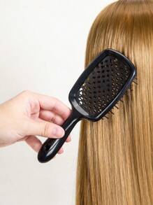 1pc Professional Hair Styling Comb For Curly, Consist Of Edges Brush, Tail Comb, Gel Brush Denman Brush Edge Control Brush,Hair Brush Detangling Barber Comb Parting Comb Hair Picks Rat Tail Comb Rat Tail Combs For Parting,Hair Styling Comb Decorative Tail Comb, Edge Control Brush And Shampoo Brush Hair Comb, Anti-Static Braiding Combs Hair Combs For Salon,Braiding Combs Rat Tail Comb,Wide Tooth Comb Teasing Hair Brush Brush Hair Brush Scalp Massage,Straight, Wet, Dry, Long, And Short - Multicolor - View 12