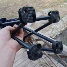 Portable Folding Stool Lightweight Mini Camping Stool With Carrying Bag For Indoor Or Outdoor Activities - Multicolor - View 5