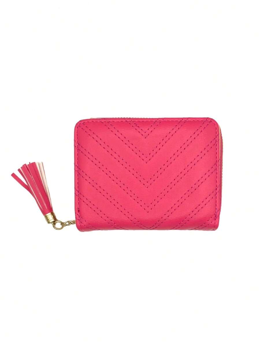 Small Wallets - 玫紅色 - 查看 1