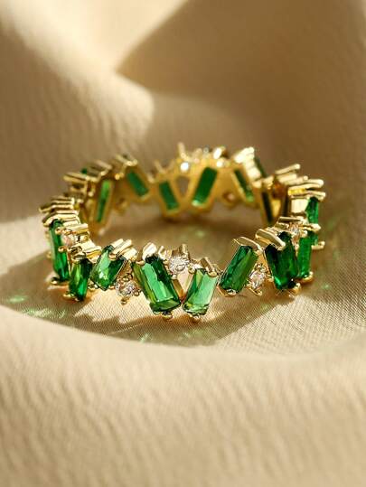 rakol 1pc Cubic Zirconia Decorated Ring