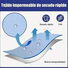 Short Playa Hombre Short Traje De Baño Hombre Bañadores - Naranja - Ver 9