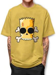 Men T-Shirts - Màu vàng - Xem 1