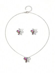 Necklace Sets - Silver - View 2
