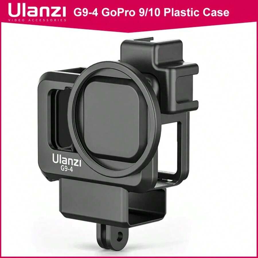 Ulanzi G9-4 For GoPro Hero 12 11 10 9 Plastic Case With 52MM Filter Adapter Ring GoPro Case Accessories - G9-4 - View 1