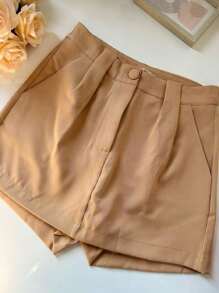 Women Skirts - 米色 - 查看 1