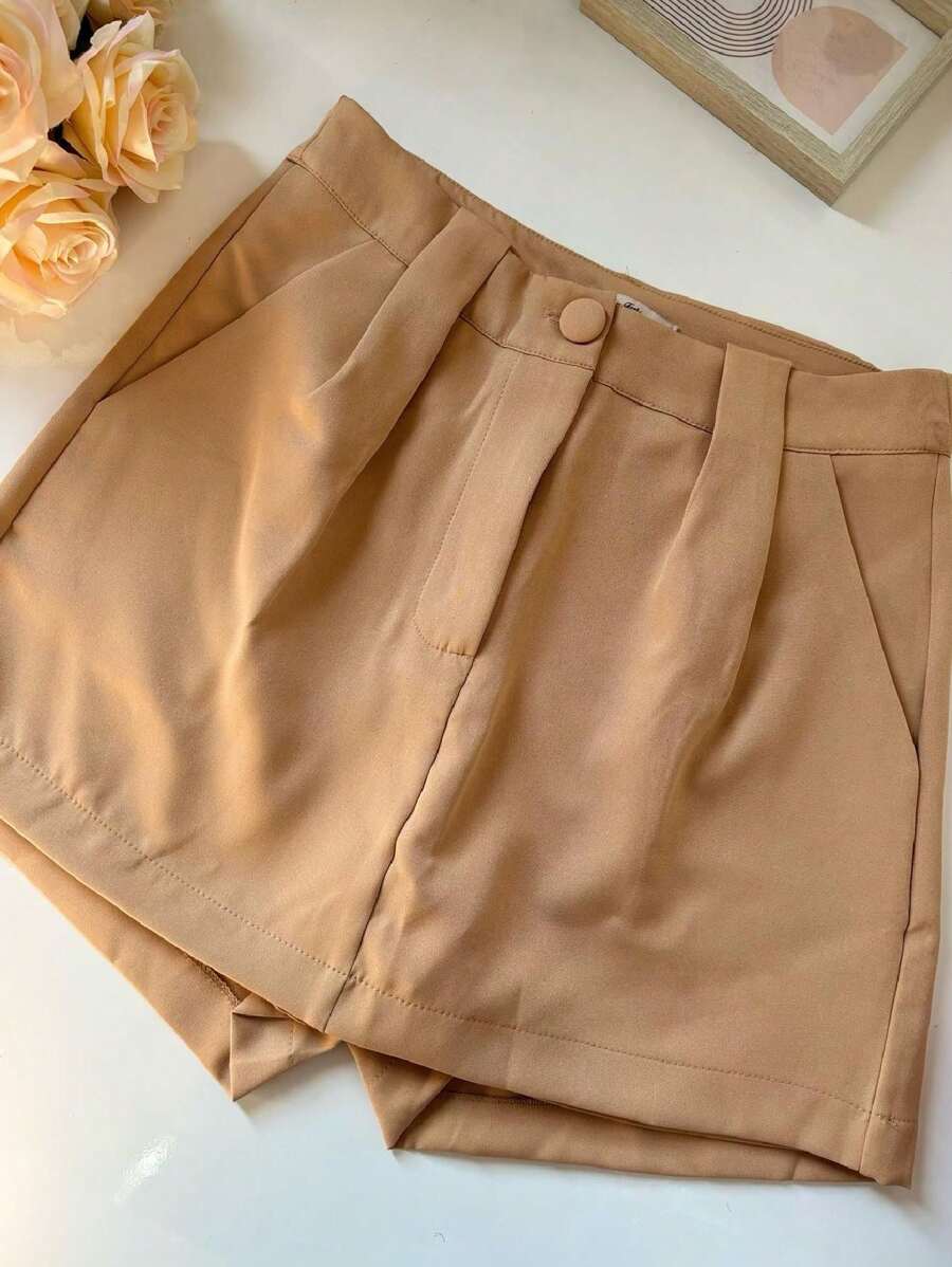 Women Skirts - 米色 - 查看 1