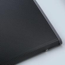 1pc Double Zipper Cloth Art Splicing Accordion File Folder, 13 Grids Multifunctional Classification File Holder - Black Gray - View 8