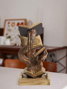 1pc Wooden Magic Dice Tower Magic Dice Tower Decoration - Multicolor - View 4