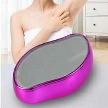New Mirror Nano Glass Grinding Hair Removal Tool, Manual Physically Reusable Hair Remover, Suitable For Both Men And Women - Frosted Purple - View 5