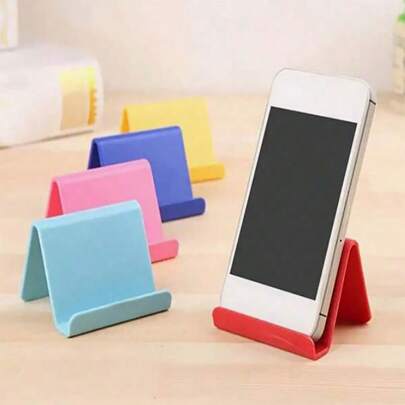 1個簡單的桌面手機支架,隨機配色