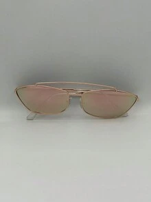 Women Fashion Glasses - 乾枯玫瑰色 - 查看 3