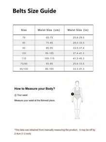 女性腰帶 - 黑色 - 查看 5