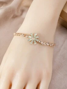 Chain Bracelets - Yellow Gold - View 1