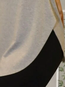 Women's Gym Top Wears Leggings  Cover Fitness 10826 - 灰色 - 查看 4