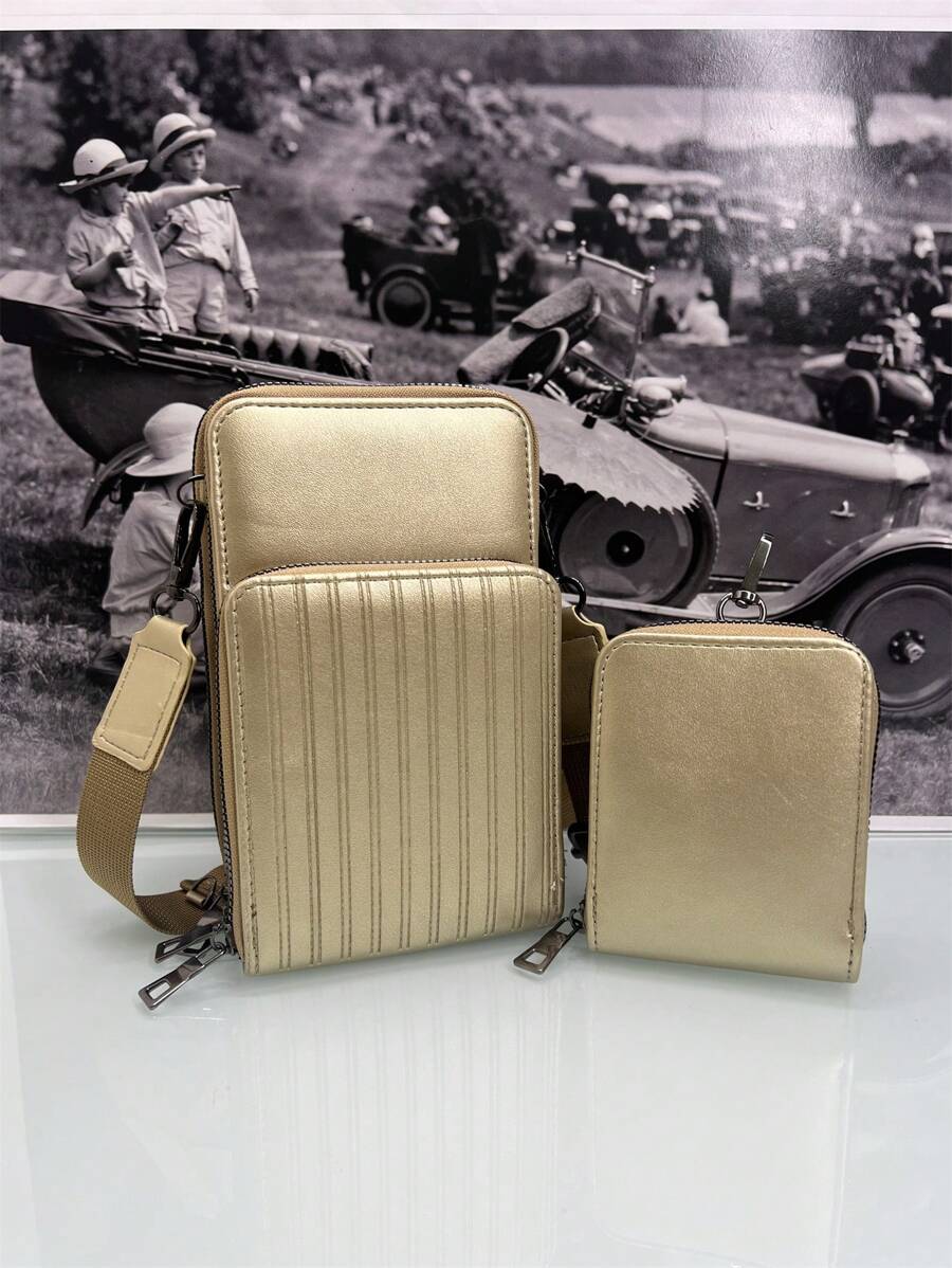 Phone Wallets - Gold - View 1