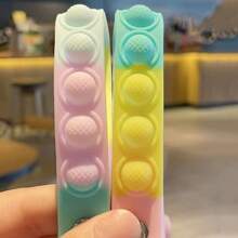 2 件新品太空兔子钥匙扣、情侣背包吊坠、汽车钥匙圈，配可爱兔子娃娃，适合情人节礼物 - 彩色 - 查看 7