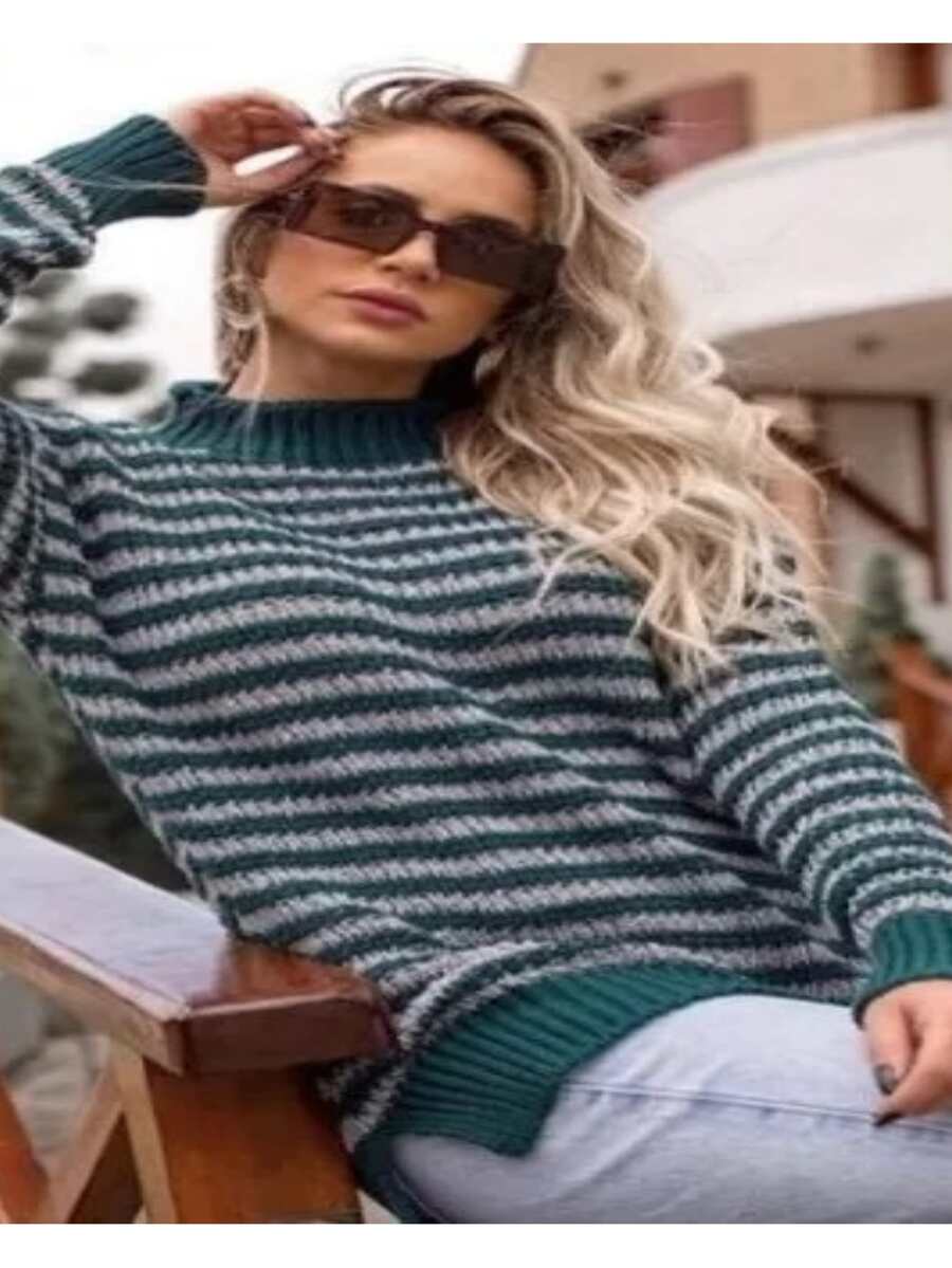 Women Sweaters - màu xanh lá - Xem 1