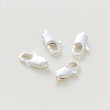 1包10個銅質龍蝦扣,適用於自製手鍊和項鍊 - 保色龍蝦扣 - 查看 11