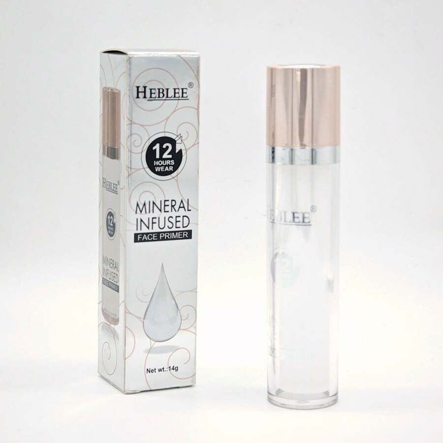 PRIMER Facial Heblee Mineral Infused Larga Duración 12hr. - Blanco - Ver 1