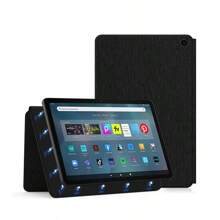 1 Pc Black Magnetic Slim Cover For Fire Max 11 Inch 2023 Tablet Firemax Smart Case Protective Shell Leather - Black - View 7