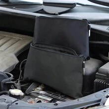 Multi-Functional Storage Bag With Zipper For Tools, Stationery, Documents, Etc. Outdoor Furniture For Tools, Supplies And Equipment - Black - View 2