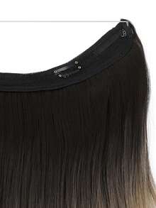 Extensiones de cabello de fibra sintética resistente al calor de 18 pulgadas, con acabado mate y temperatura alta, ombre ondulado largo, apto para uso diario - Degradado - Ver 8