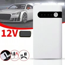 8000mah 汽車緊急啟動器適用於 4.0l 發動機,12v 汽車電池增壓器適用於摩托車、船、平板電腦和手機