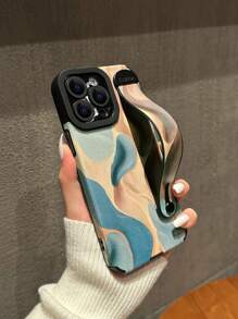 Pu Leather Wristband Sticker Compatible With Apple Phone Case - Multicolor - View 1