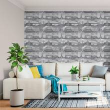 Deliquadros Wall Paper - Đen và trắng - Xem 1