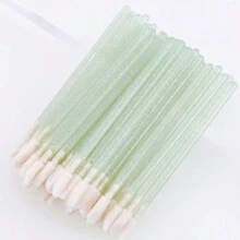 50入組一次性唇刷,口紅刷,藍色化妝工具,方便攜帶,小巧便攜 - 綠色 - 查看 5