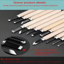 Wood Carving Knife Set - Woodworking Tools Including Carving Pen Knife, DIY Handicraft Knife, Rubber Stamp Carving Knife, Tools For Men
