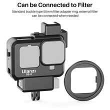 Ulanzi G9-4 For GoPro Hero 12 11 10 9 Plastic Case With 52MM Filter Adapter Ring GoPro Case Accessories - G9-4 - View 4