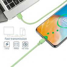 [5入組/6英呎] Usb Type C 充電線,usb A To Usb C 快速充電線,適用於三星 Galaxy A14 5g A13 A54 A53 S23 S22 Ultra S21 S20 A23 A24 A03s 7pro 6 Moto Android 手機 - 彩色 - 查看 4