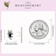 1pc Creative Cat Design Bead For Charm Bracelet, Diy Handicraft Jewelry Making Accessory - A - View 2