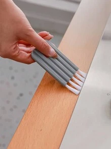 1 件鍵盤清潔刷 - 靈活杯蓋凹槽間隙刷 - 軟毛適用於電腦、辦公室和家庭窗角、桌面、電腦灰塵清潔工具,灰色和白色可供選擇 - 灰色 - 查看 6