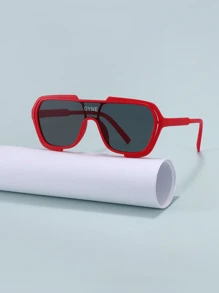 1 件时尚儿童时尚眼镜和潮流配饰 - 紅色 - 查看 2