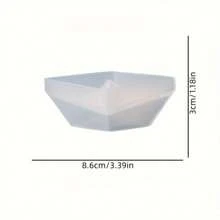 3d 船蜡烛模具可折叠纸船形状肥皂模具用于制作蜡烛、环氧树脂帆船铸件等 DIY 工艺品 - 白色 - 查看 2