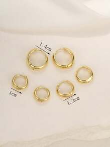 Bộ bông tai - Vàng - Xem 4