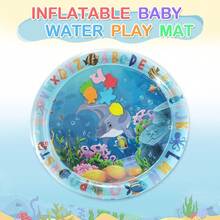 1 件充气桨水垫用于户外活动、儿童感官玩具、适合泳池游戏的泳池玩具、泳池派对、适合万圣节/圣诞节/感恩节的成人派对游戏 - 彩色 - 查看 4