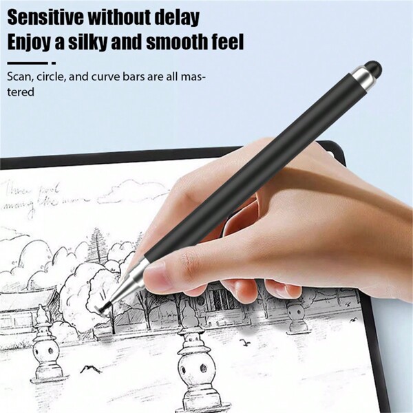 1pc Lightweight Portable MultiFunction Stylus Pen Capacitive Pen