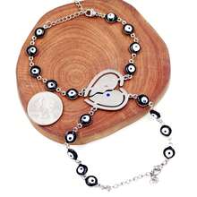 男女拼圖心型配對手鍊,適合他和她的 His Crazy & Her Weirdo 手鍊 - His Crazy & Her Weirdo - 查看 7