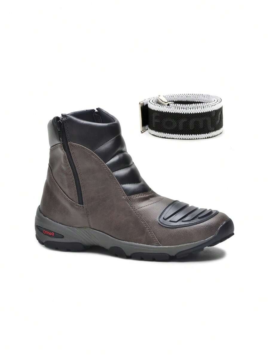 Men Boots - 咖啡棕 - 查看 1
