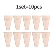 10 件人造花包装纸，配透明包装袋，非常适合母亲节、情人节、闺蜜礼物、派对装饰、情人节礼物、返校情人节 - 粉色 - 查看 2