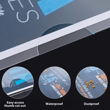 30pcs L-Shaped File Folders & Envelopes A4 Document Folders, Plastic File Folders - White - View 5