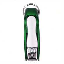 1pc Multifunctional Keychain With Nail Clippers, Foldable Ballpoint Pen, Random Color For Outdoor Travel Gift - Multicolor - View 5