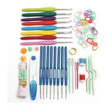 Kit Estuche 16 Ganchos Y Accesorios Para Tejido Crochet - Multicolor - Ver 2
