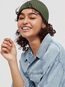 1頂中性短針織釘邊漁夫帽，適用於釣魚、騎行、追走、滑雪等戶外及室內活動 - 彩色 - 查看 7