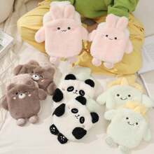 1pc Cartoon Animal Shaped Hot Water Bottle For Warm Or Cold Use - Dinosaur - View 5