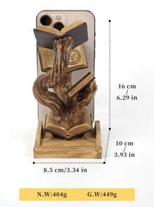 1pc Wooden Magic Dice Tower Magic Dice Tower Decoration - Multicolor - View 2