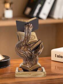 1pc Wooden Magic Dice Tower Magic Dice Tower Decoration - Multicolor - View 1